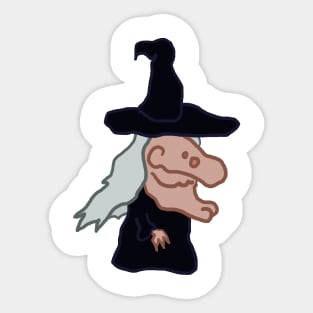 baba yaga Sticker